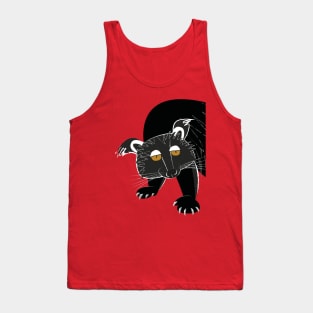 Black  bear cat #2 Tank Top